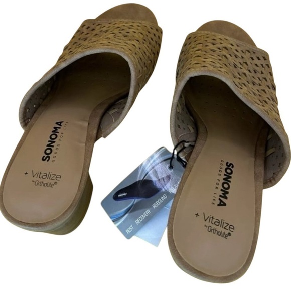 Sonoma Goods for Life - Vitalize by Ortholite -Women’s block heel size 9.5 - NWT - Picture 4 of 11